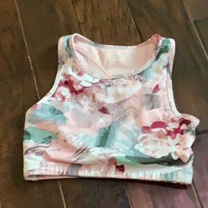 Justice stretchy sports bra